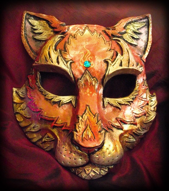 Cat Mask- Any Color and Pattern