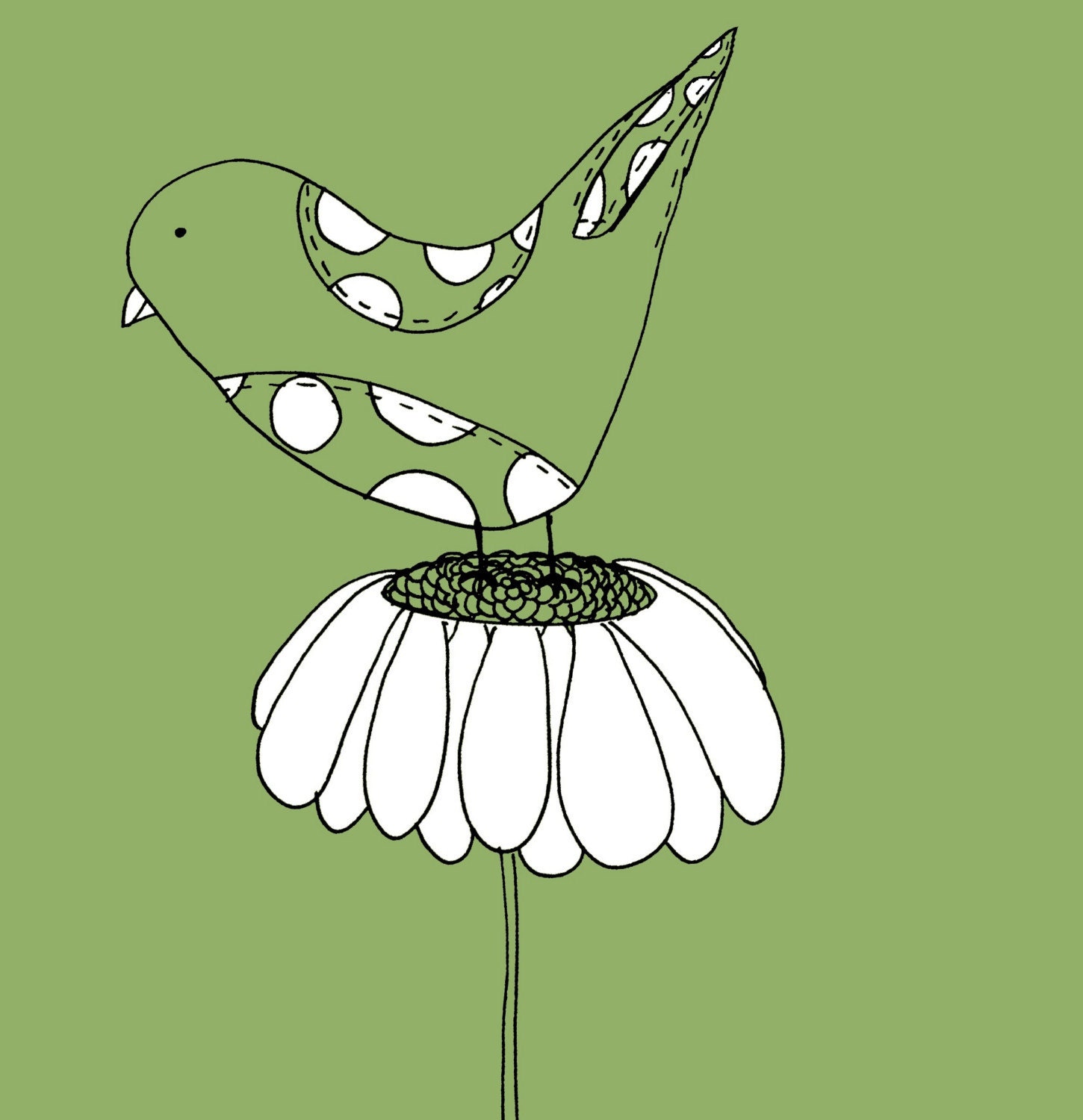 Daisybird-print