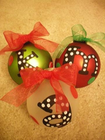 Hand Painted Christmas Ornament