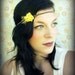 Wedding Hair Accessory - Bridesmaid Hair AccessoryFlower and Feather Headband -Sweetly Hippie