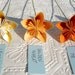 paper flower -- shades of yellow, and orange