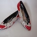Margaret Jerrold Dalmation dog red shoes 6M