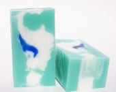 Handmade Soap,Glycerin Soap, Coastal Splash scented Vegan Oil Saponification 4 oz. bar