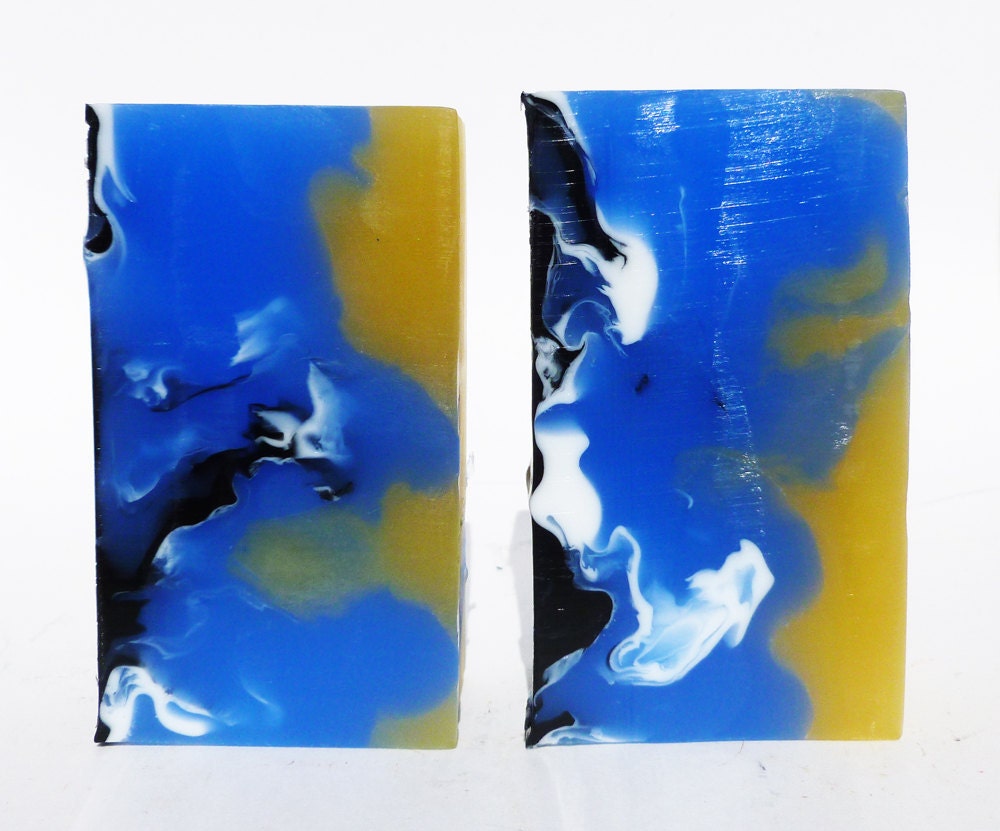 Phoenician Blu Handcrafted Soap Art, Glycerin Soap, Vegan