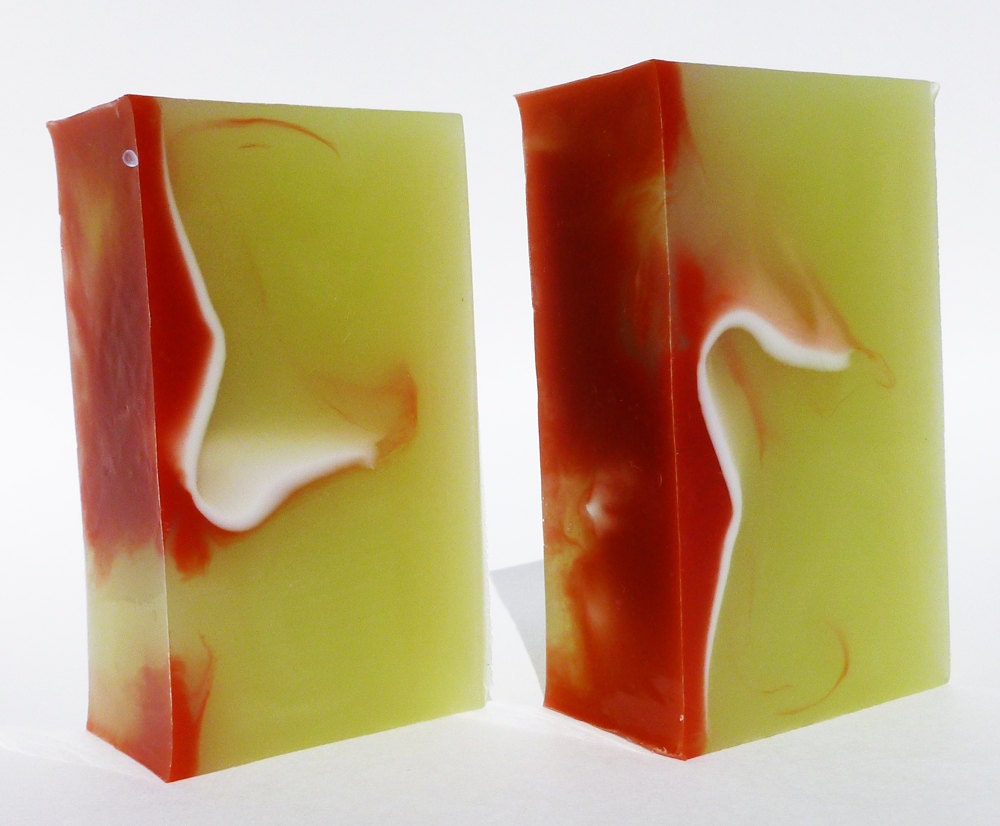 Juicy Pear Handcrafted Glycerin Soap, Soapy Vegan Bar