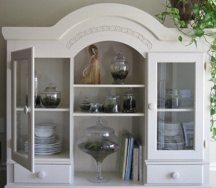 Make Your Own Moss Terrarium - Chic Moss Terrarium Kit No.25 Comes with Monogram of Choice
