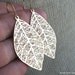 FOLIO-Matte Gold Leaf Earrings