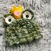 Frog Prince Hat - Baby Frog Hat Photo Prop - Frog Hat With Crown - Valentines Day Hat - Prince Pucker Up - NEWBORN