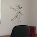 A bird in the hand - Vintage Lady - Vinyl Wall Art Decals Graphics Stickers