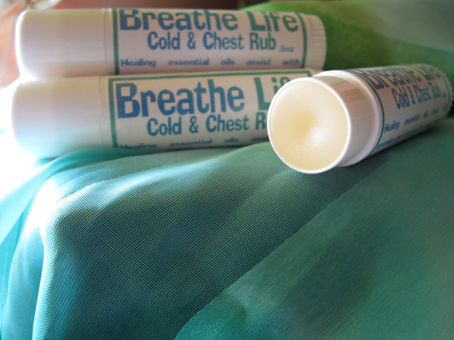 CHEST Rub and SINUS Relief... Breathe LIFE...Aromatic Vapors to open Breathing Passages