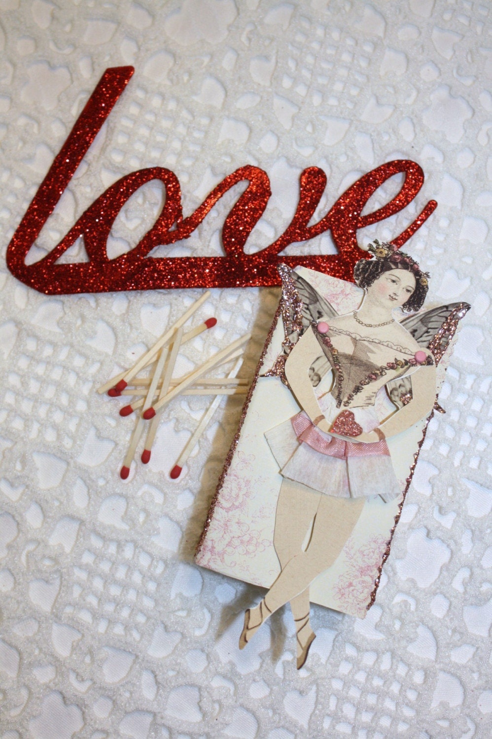 fairy lights - paper doll matchbox series
