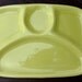 Four Red Wing Festive Supper Set Trays, Quartette Colors, Picnic Pottery