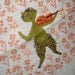 Vintage Tammis Keefe Hankie Musical Satyrs