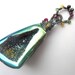 Rainbow Drauzy Agate Cave Pendent with Rubies,Sapphires and Emeralds - One of a Kind