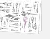 One Lavender Whisk -- Printable Recipe Cards