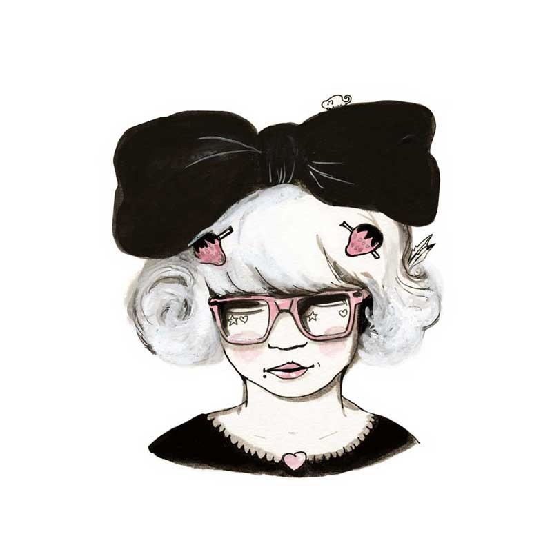 Tavi Look-a-Like - A4 Art Print
