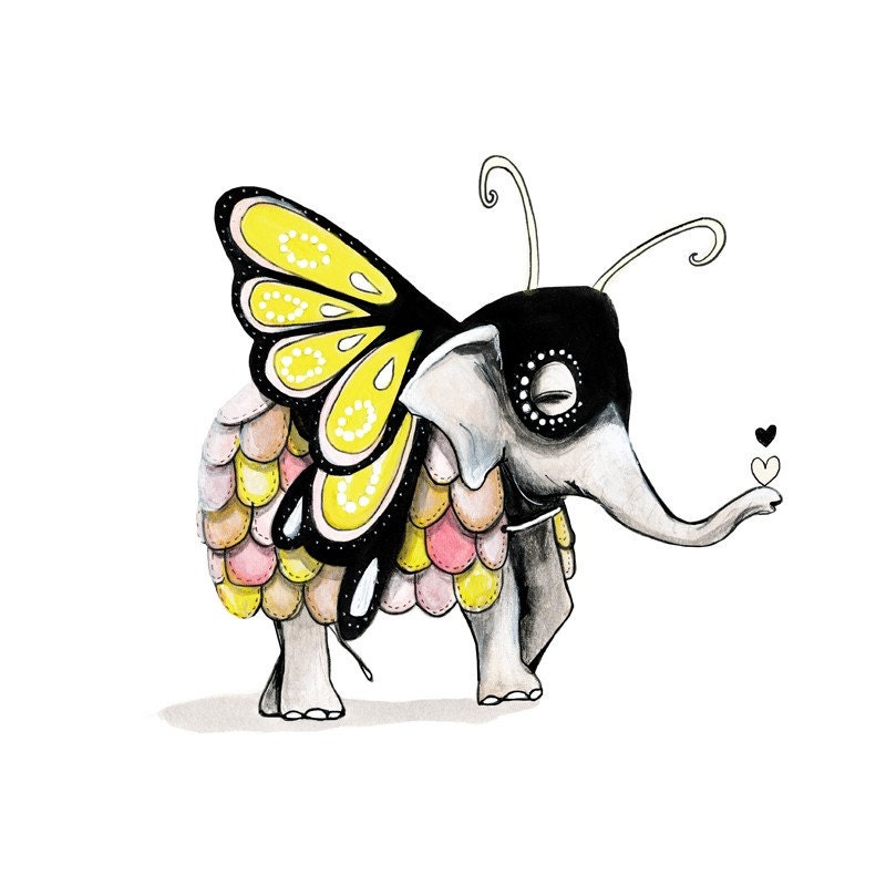 Fancy Dress Party A4 Art Print