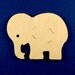 Childrens Wood Puzzles - Fun Animals - Set of 4 Wooden Jigsaw Puzzle Toys - Fun for Children and Toddlers - Make a great Party Favor
