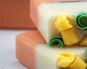 Mango Apple Soap Handmade Cold Process, Vegan Friendly