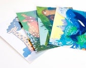 Whale and Friends - Postcard Set