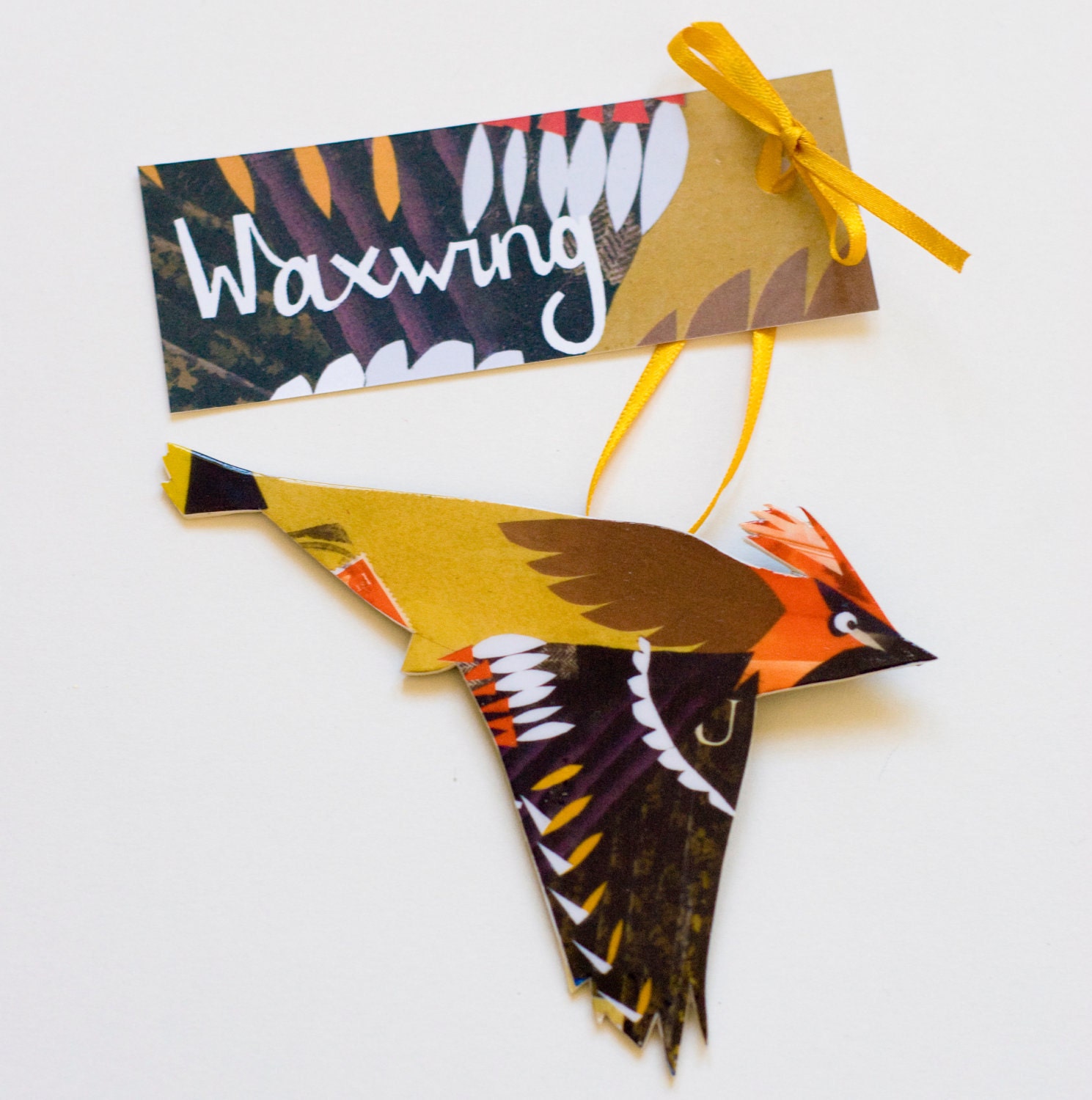 Waxwing Decoration