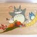 My Neighbor Totoro Name card Hand Paint wood Box Studio Ghibli 18