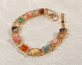 1950's Semi-Precious Stone Bracelet