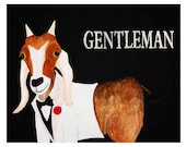 Gentleman Goat 8"x10" Print
