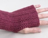 Simple Crochet Wrist Warmers - PDF