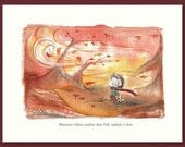 Limited Edition Print...Monsieur Olivet