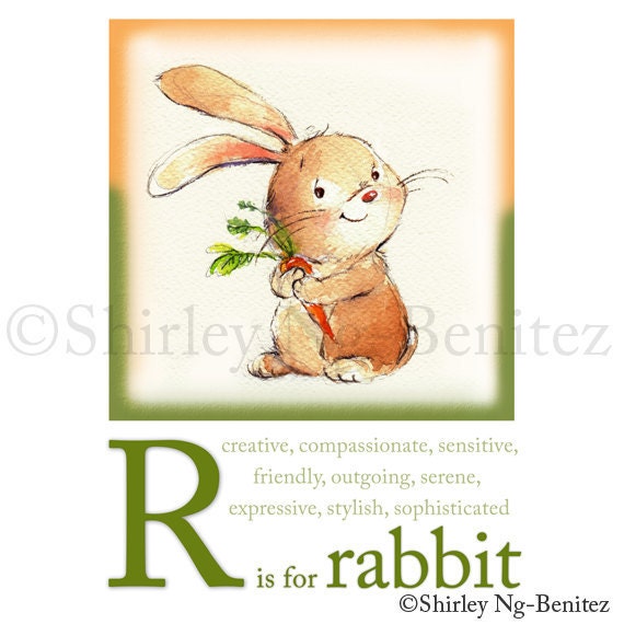 R is for Rabbit