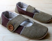 Organic Vegan Shoes- Lotus Mary Jane