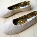 Size 8.5- Organic Vegan Women Shoes Ballet Flats - Essential Flat