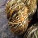 Handspun yarn, handpainted thick and thin hand dyed 2 ply BFL wool yarn, multiple skeins available-THE BURROW