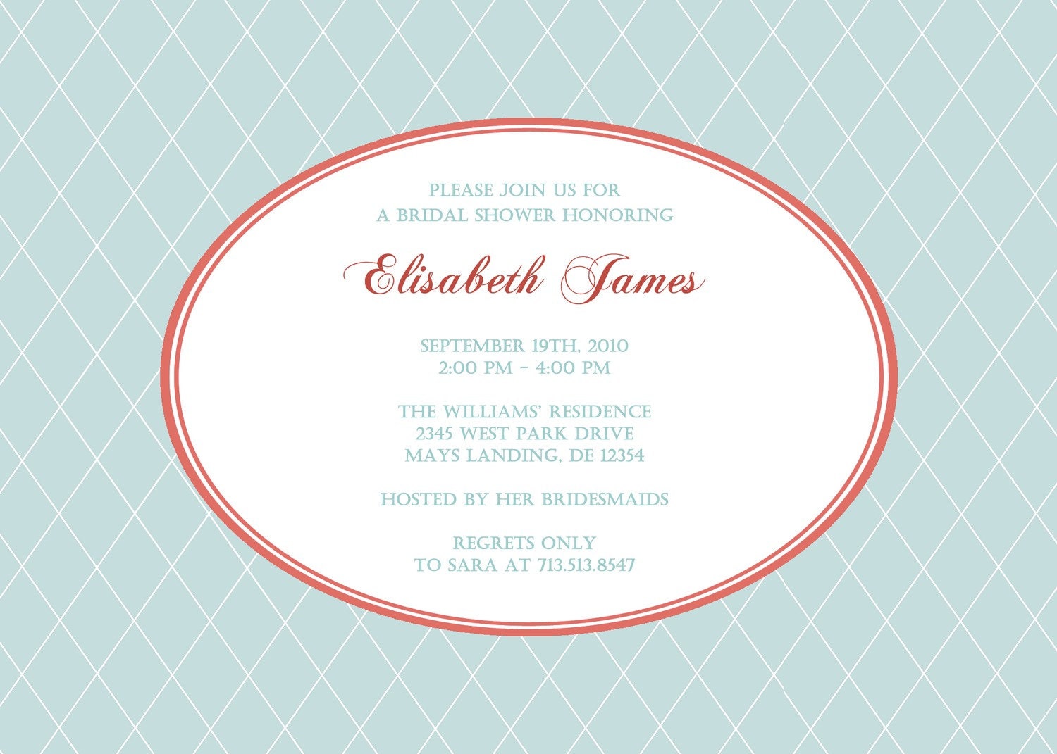 Preppy - Custom Shower Invitation Il_570xn