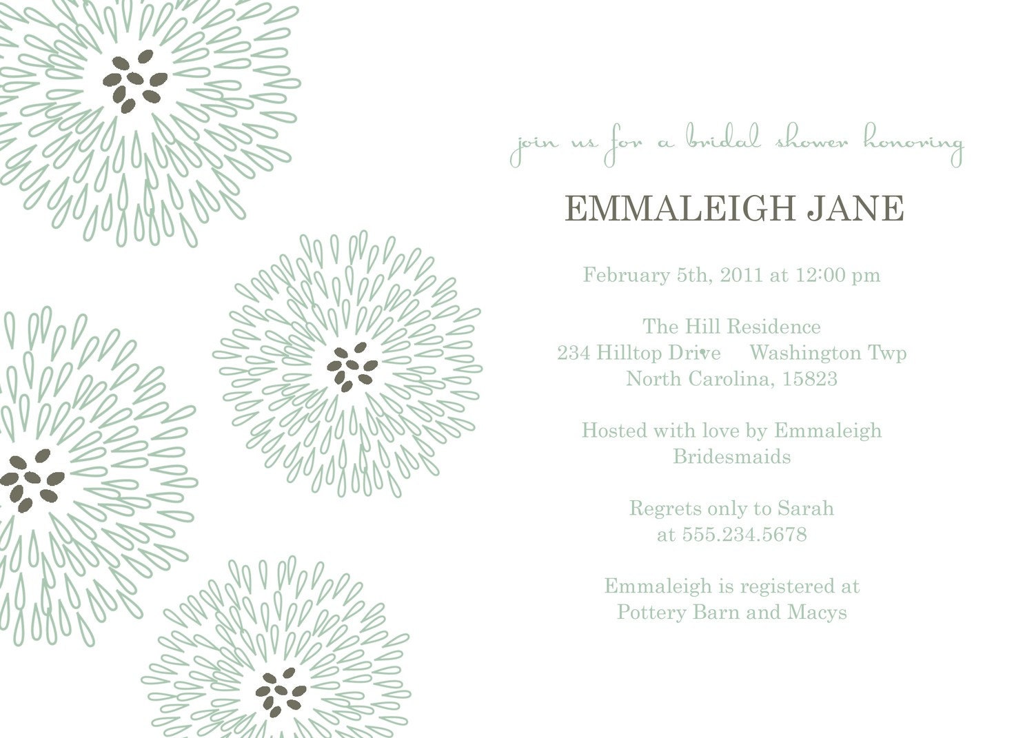 Modernist - Custom Shower Invitation Il_570xn