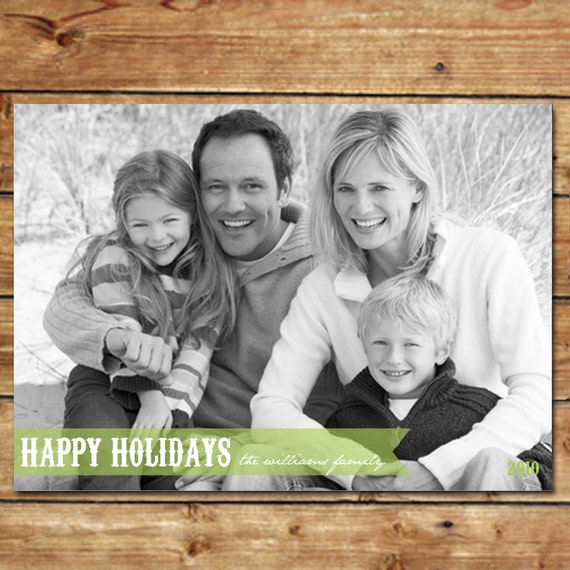 LAUGHTER...Custom Photo Holiday Cards...by KM Thomas Designs Il_570xn