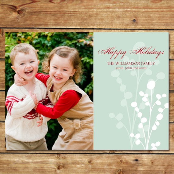 BERRI-DELIGHTFUL...Custom Photo Holiday Cards...by KM Thomas Designs Il_570xn