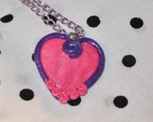 Rose Heart Necklace