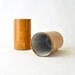 Stoneware Tumblers in Sienna and White (Set of 2)