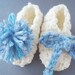 CROCHET PATTERN supplies  num 64, booties, 15 Minute Booties   Easiest Bootie Pattern in the World,  Beginner level.