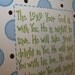 20x20 Bible verse on canvas