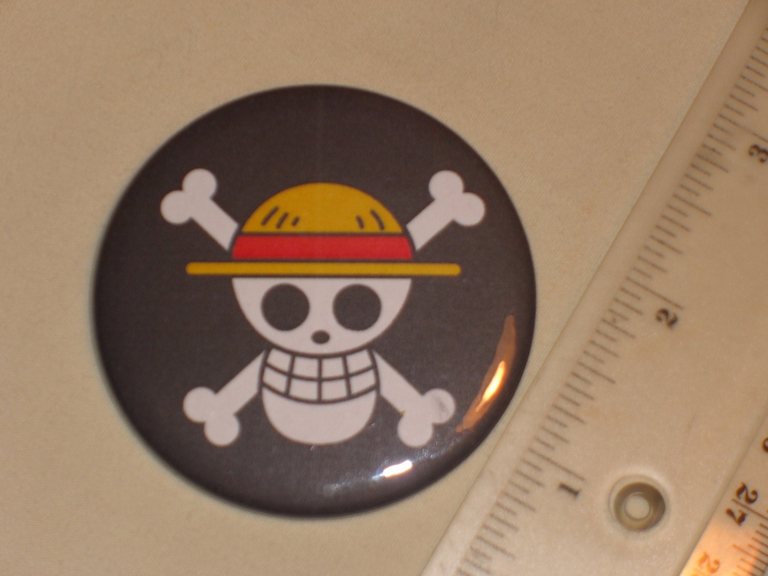 One Piece anime button
