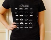 A Field Guide to Typestaches: Women's Shirt