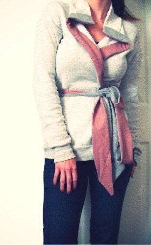 Weekend Wrap Sweatshirt Pattern PDF