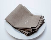 linen number napkins