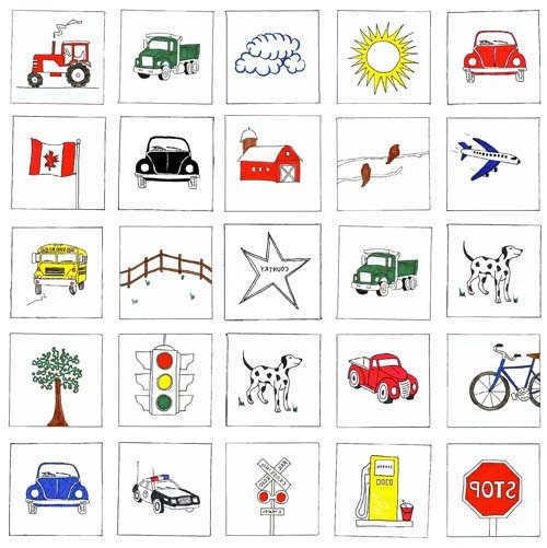 car bingo game