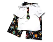 Toddler Boy Outfit 18-24 Months Robots