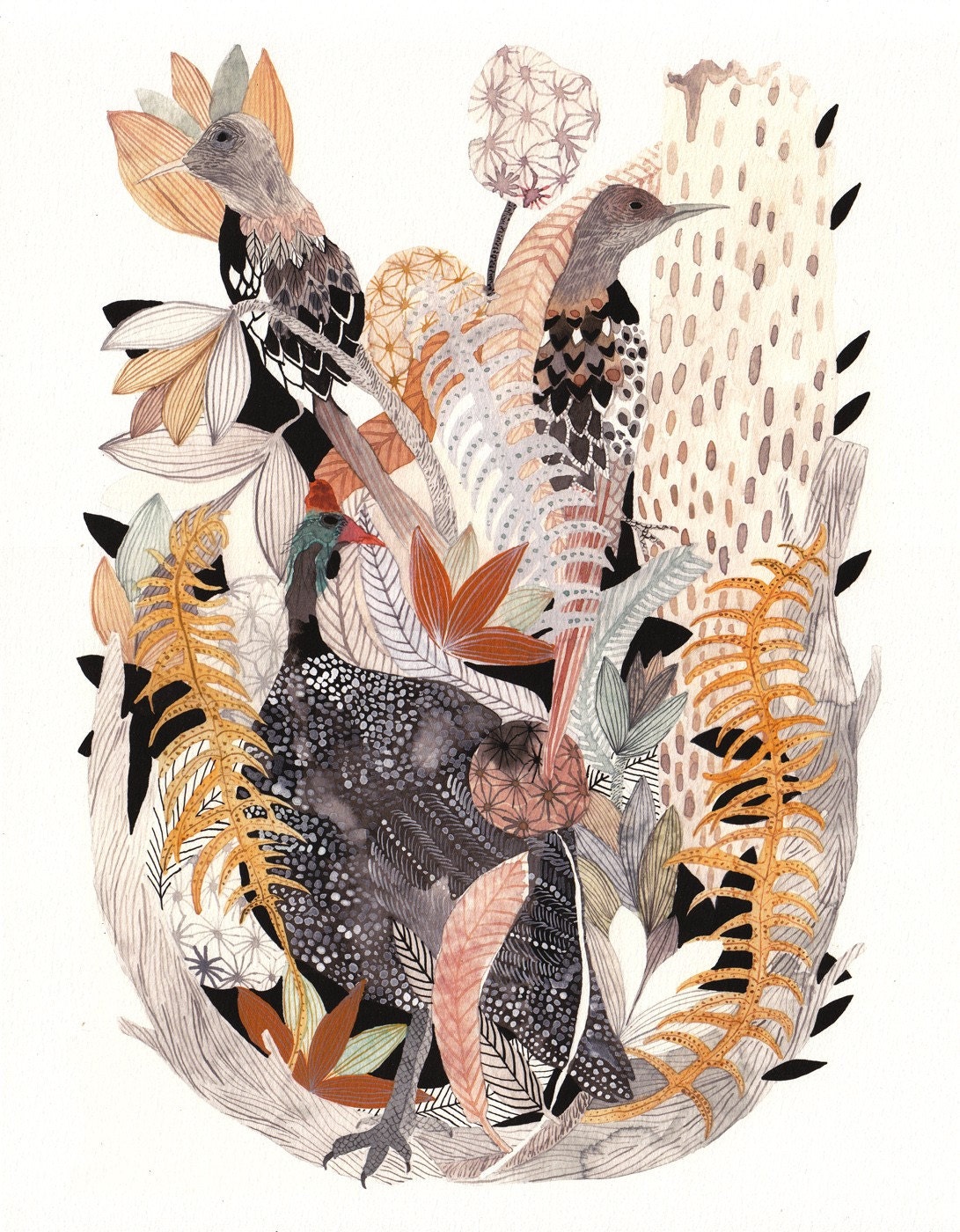 The Neighbors -Large  Archival Print