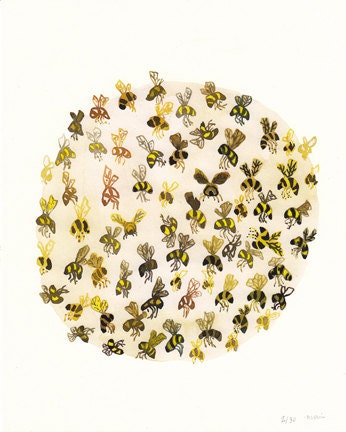Bees - Large Archival Print